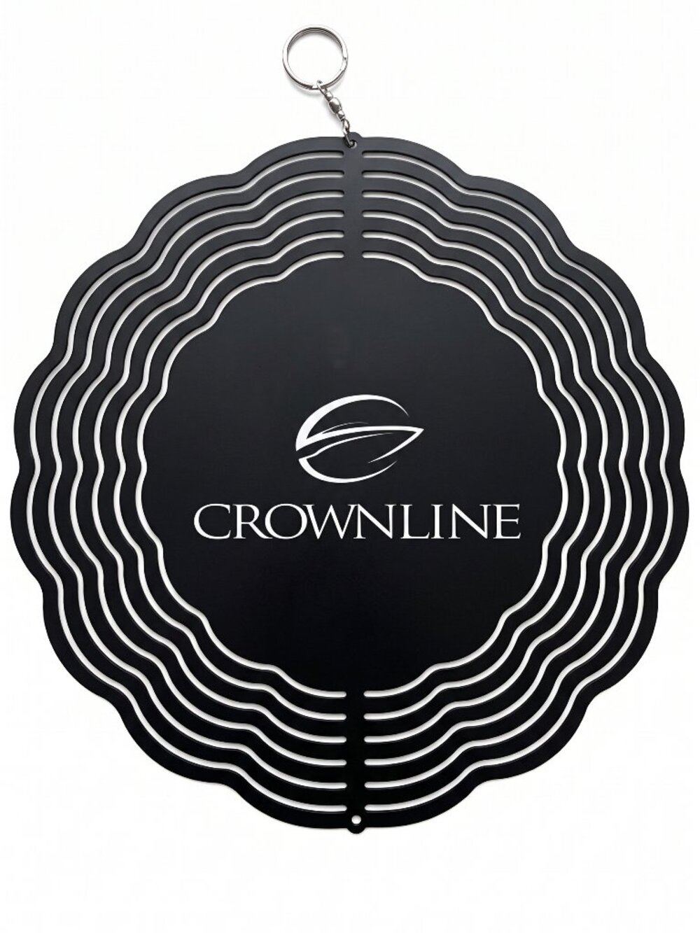 10" Crownline Boats Kinetic Wind Spinner - Hanging Metal Yard Decor